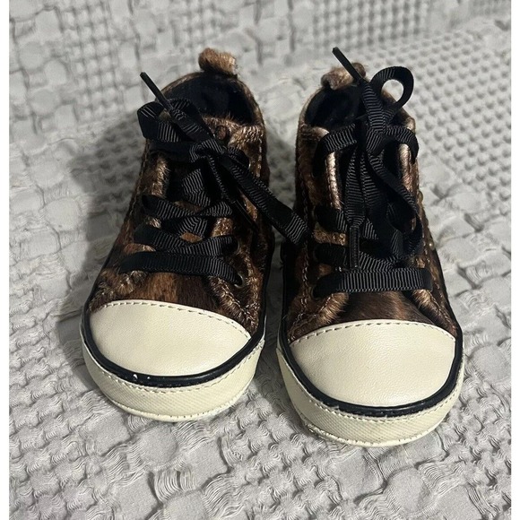 Ralph Lauren Sneakers Baby Size 3 Animal Print - Picture 3 of 7